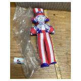 Stuffed bicentennial uncle Sam