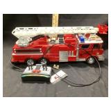 Remote control fire truck plastic untested