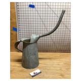 Galvanized water pitcher