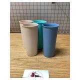 Tupperware glasses