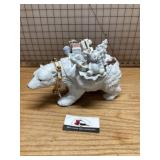 Polar bear Christmas decor