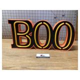 Halloween BOO light needs batteries