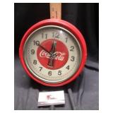 Coca-Cola clock needs batteries