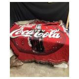 Coca-Cola throw approximately 45 x 55