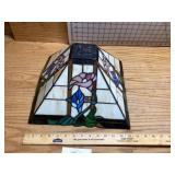 Stained glass light shade