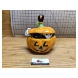 Halloween candy dish