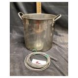 Stainless steel stock pot