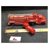 Remote control fire truck plastic needs batteries