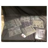 Christmas plastic candy molds