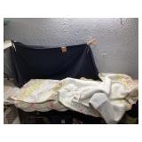 Machine sound quilt approximately 112 x 102 with