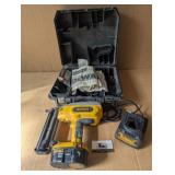 Dewalt 18v cordless nailer (includes charger)