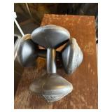 Six pound hand weights