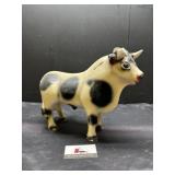 MCM Chalkware bull bank