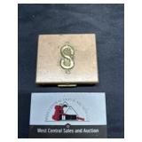 Small metal money box