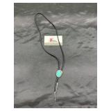 Turquoise bolo tie