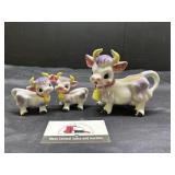 Vintage salt and pepper shakers