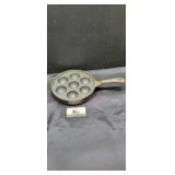 Aebleskiver cast iron pan