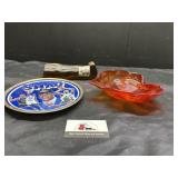 Misc glass and decor