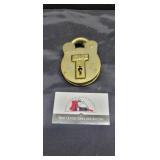 Squire solid brass lock