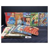 Paper dolls and misc books