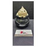 Vintage cauldron trinket holder