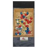 Assorted christmas ornaments