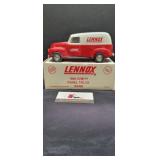 Ertl Lennox 1950 Chevy panel truck bank