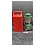 Coleman lantern & cover