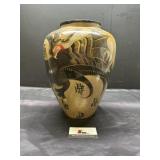 Ceramic Dragon pottery vase