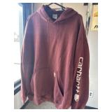 2XL Carhartt hooded sweatshirt