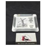Metal Danish Windmill ashtray