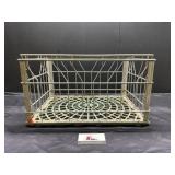 Vintage metal basket