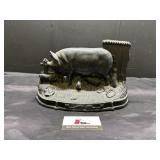 Vintage cast iron door stop