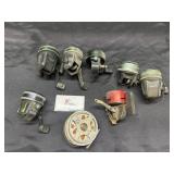 Vintage fishing reels