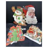 Vintage paper Christmas decor