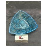 MCM blue candy dish