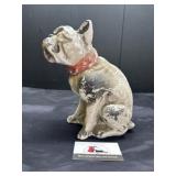Vintage Chalkware Boston terrior
