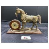 Lanshire horse mantle clock