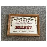 Hiram Walkers Brandy mirror