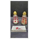Anchor Hocking polka dot S&P shakers