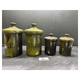 Ceramic green MCM canisters