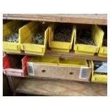 Bins of Screws, Nails