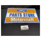 Ford Motorcraft metal sign