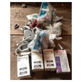 Paddle locks, pulley and misc