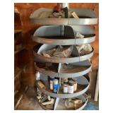 Revolving hardware/ tool organizer