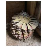 Metal Yard Art Flowers