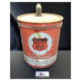 Phillips 66 lubricant can