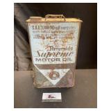 Supreme motor oil can
