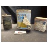 Vintage tins and cans
