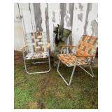 Vintage lawn chairs